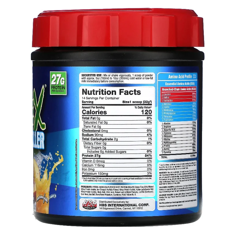 Allmax: IsoFlex Chiller 1lb Citrus Peach Sensation - Image 2