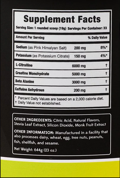 Apex² Pre-Workout - 33 Servings - Image 3