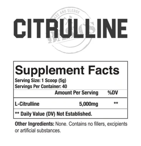 Axe & Sledge: Citrulline, 40 Servings - Image 2