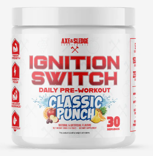 Axe & Sledge: Ignition Switch Pre-Workout - Image 9