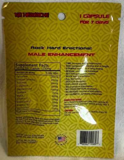 Bangkok Male  Pill - Image 2