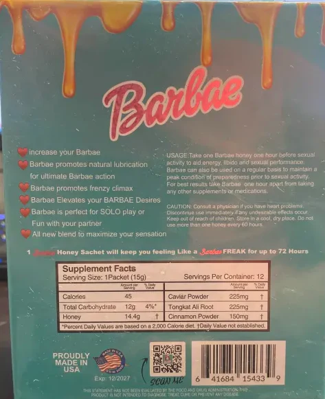 Barbae Honey Female - Image 2