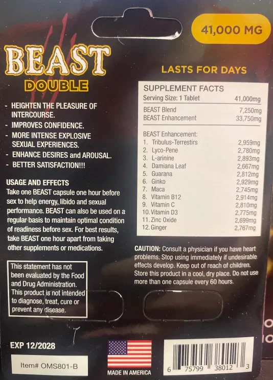 Beast Double Capsule Male - Image 2