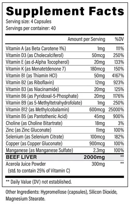 Black Magic: Nine Lives Beef Liver+ Vitamins - Image 2