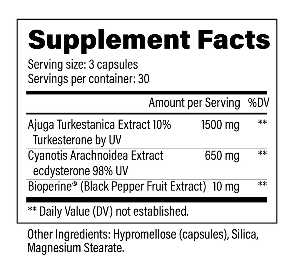 Black Magic: Super T Add, 90 Capsules - Image 2