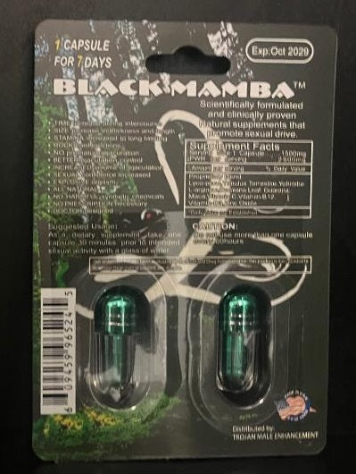 Black Mamba 10000K Double Capsule Male - Image 2