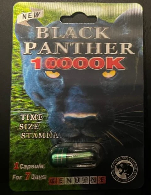 Black Panther 10000K Male Capsule