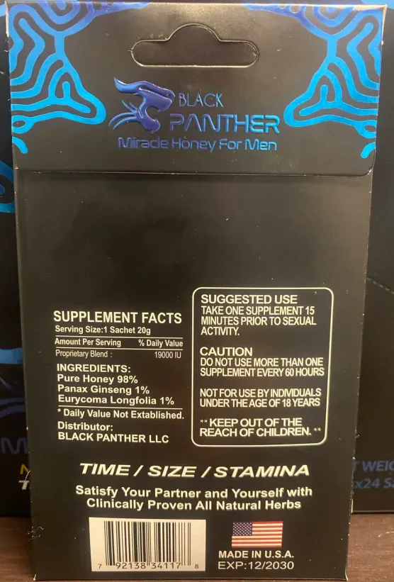 Black Panther Honey For Men - Image 2