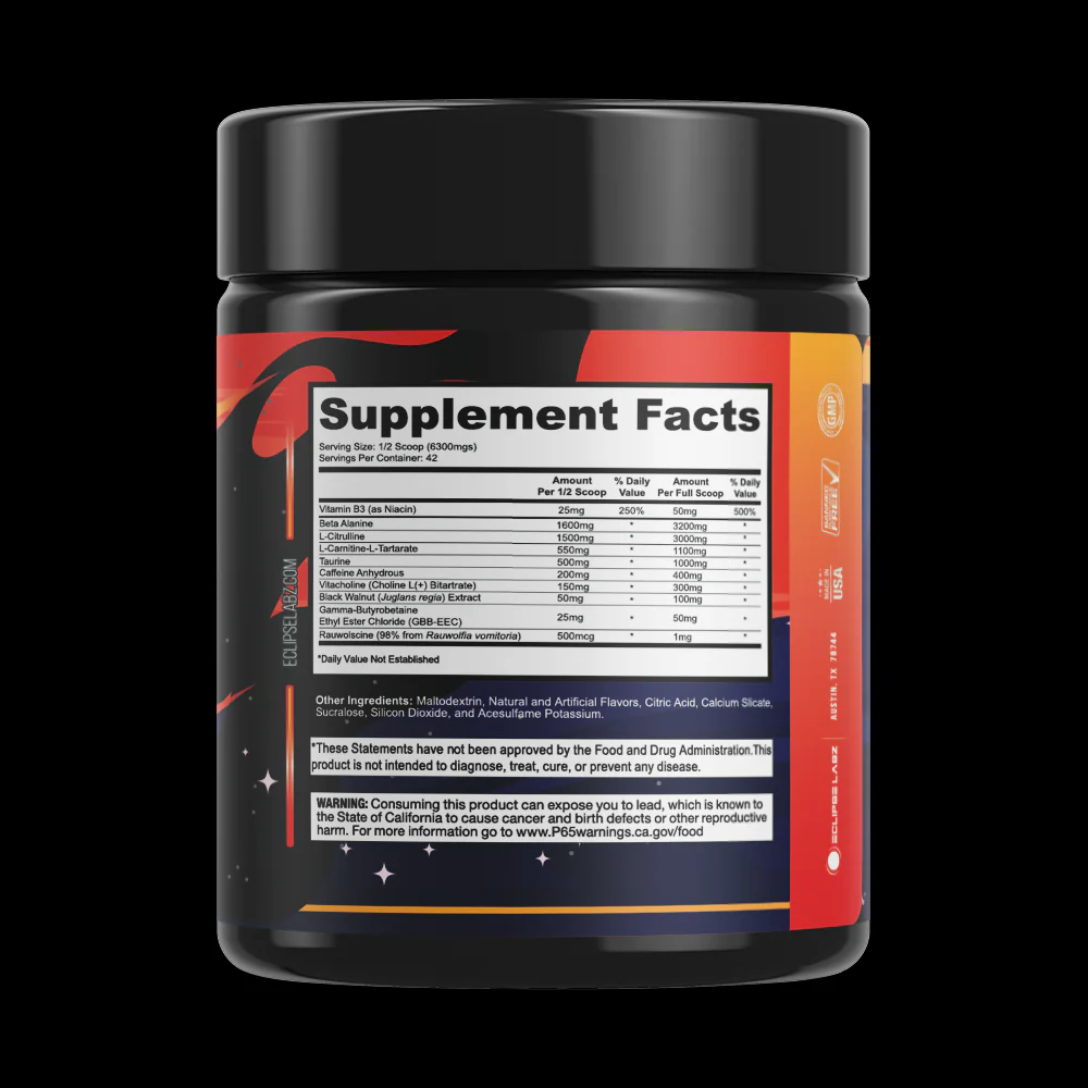 Eclipse Labz: Nibiru The Destroyer Preworkout - Image 3