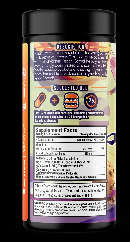 Eclipse Labz: Ration Control, 120 Capsules - Image 2