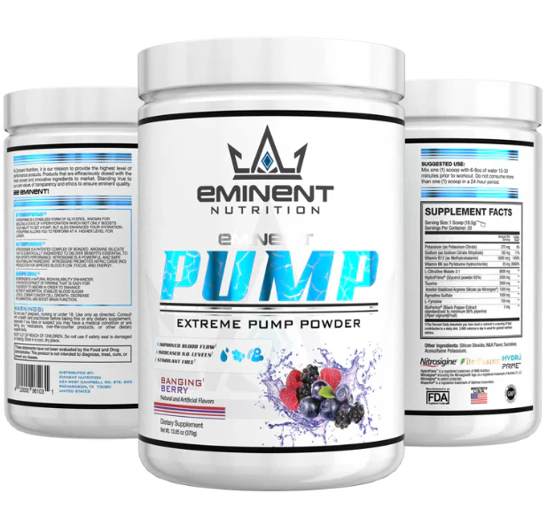 Eminent Nutrition: Pump - 20 Servings - Image 3