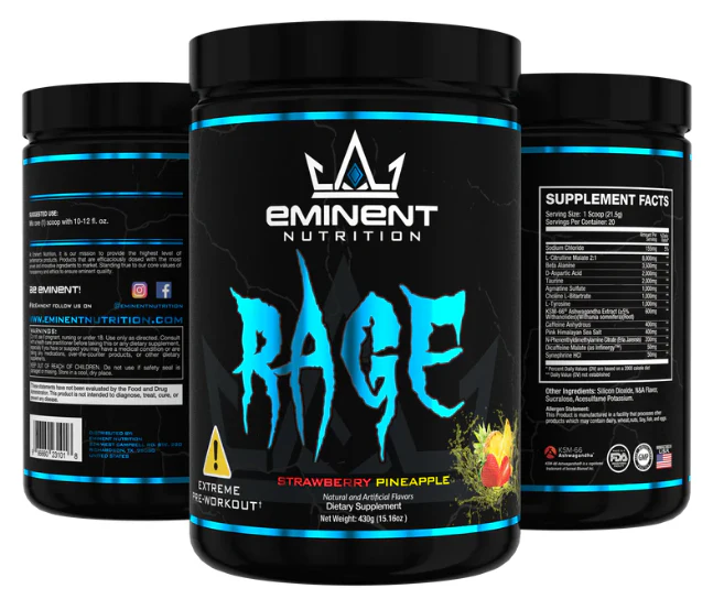 Eminent Nutrition: Rage - 20 Servings - Image 3