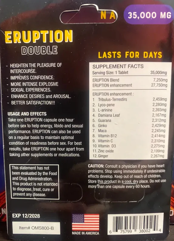 Eruption Double Capsule Male - Image 2