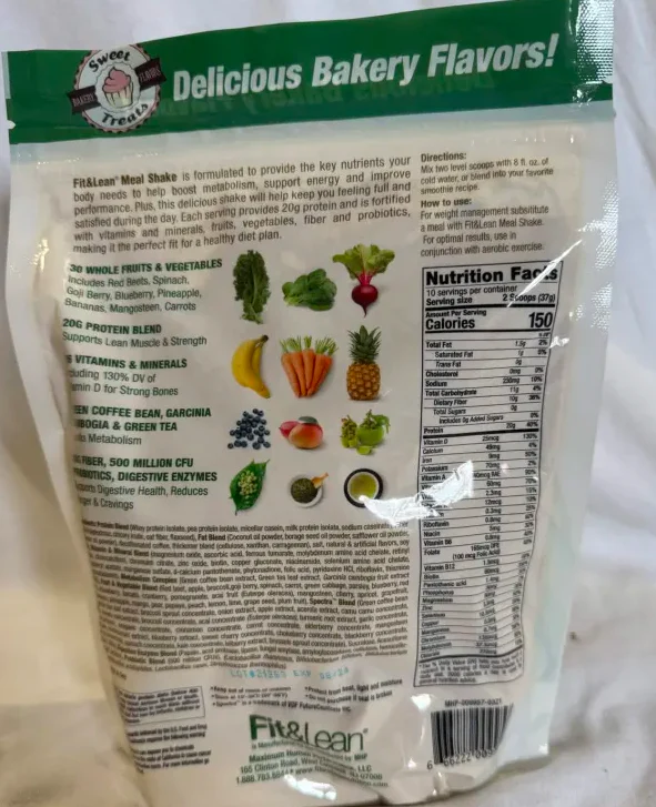 Fit&Lean: Meal Shake, 1lb - Image 3