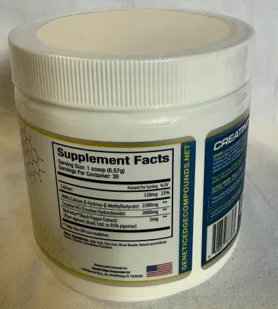 GEC Creatine HCL + HMB - 30 Servings - Image 2