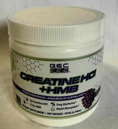 GEC Creatine HCL + HMB - 30 Servings - Image 3