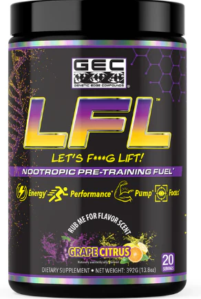 GEC LFL Nootropic Pre-workout - 20 Servings - Image 3