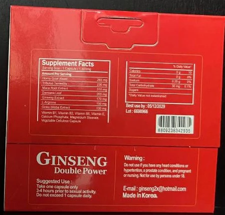 Ginseng 6800 Double Power Male - Image 2