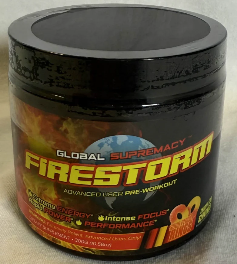 Global Supremacy Firestorm Pre-workout - 30 Servings - Image 2