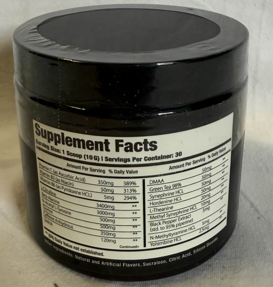 Global Supremacy Firestorm Pre-workout - 30 Servings - Image 6