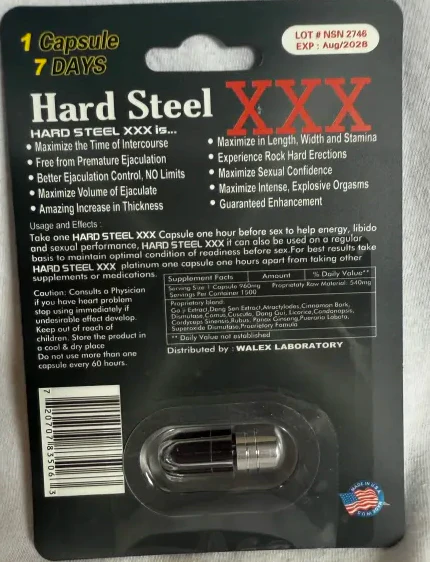 Hard Steel 10000K Male  Double Capsule - Image 2