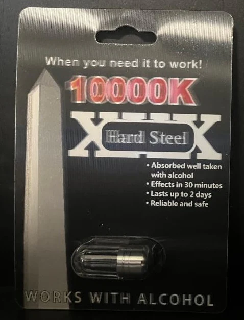 Hard Steel 10000K Male Single Capsule