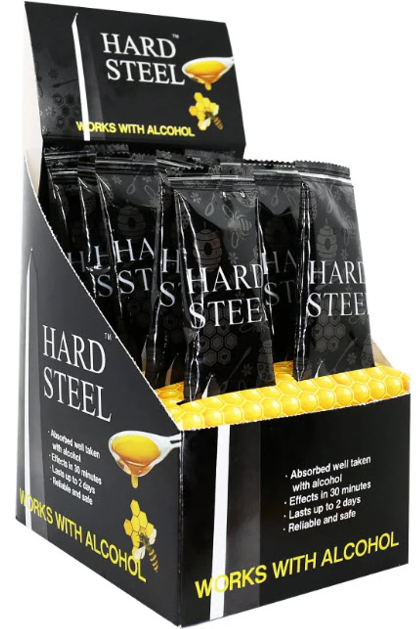 Hard Steel Honey Spoon Male
