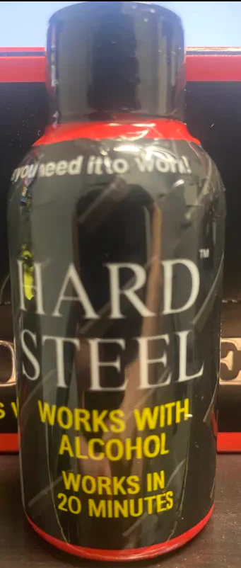 Hard Steel Male Red Liquid Shot