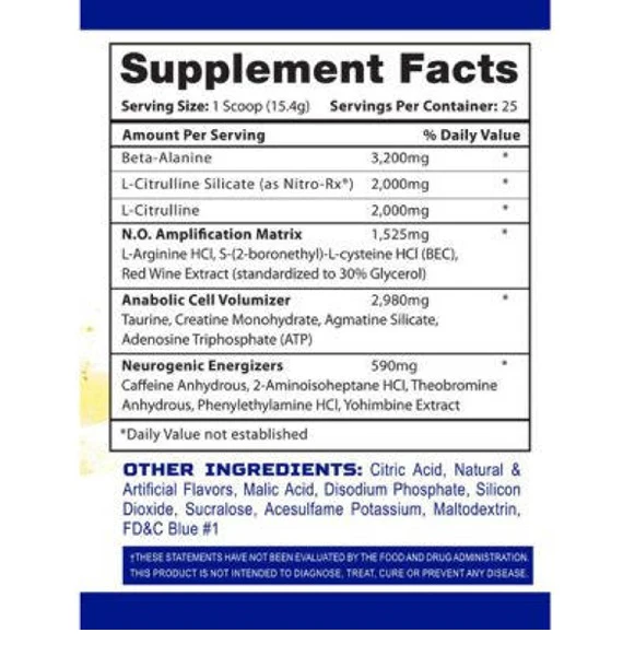 Hi Tech: Amp3d Pre-Workout - Image 2