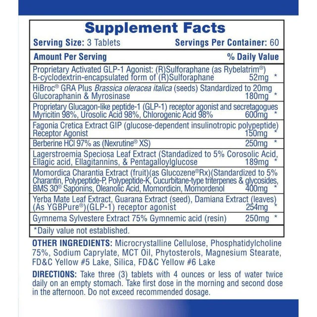 Hi-Tech: Slimaglutide, 180 Tablets - Image 2