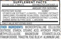 Hi-Tech Stamina RX - 30 Tablets - Image 2