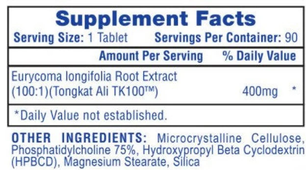 Hi-Tech: Tongkat Ali 100:1, 90 Tablets - Image 2