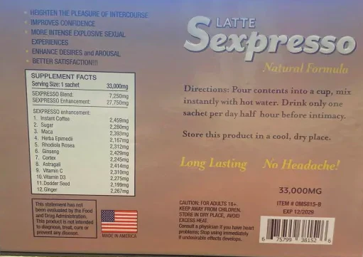 Latte Sexpresso Male  Coffee - Image 2
