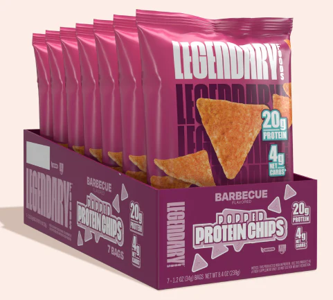Legendary Foods: Popped Protein Chips, Box of 7