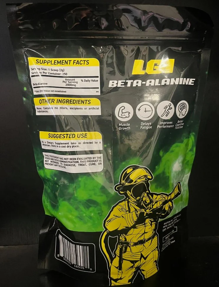 LGI: Beta Alanine 500 Grams - Image 2