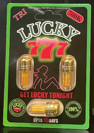 Lucky 777: 700k Triple Pack Male