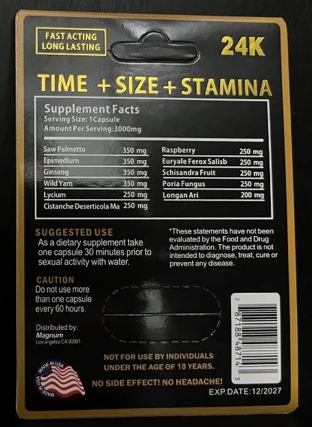 Magnum 24k Black Single Male - Image 2