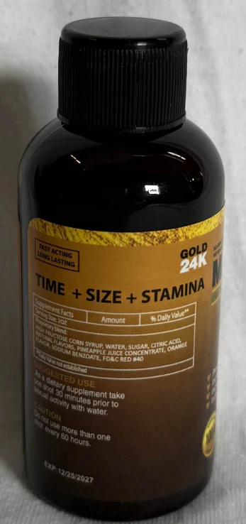 Magnum 24k Gold Male Shot - Image 2