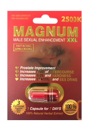 Magnum: 2500k XXL Red Male