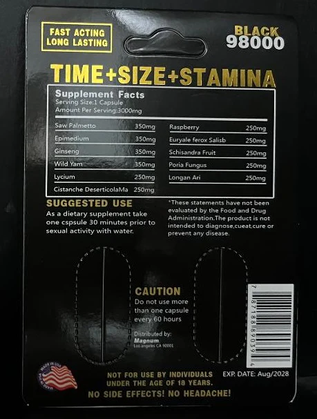 Magnum 98000 Black Double Capsule - Image 2