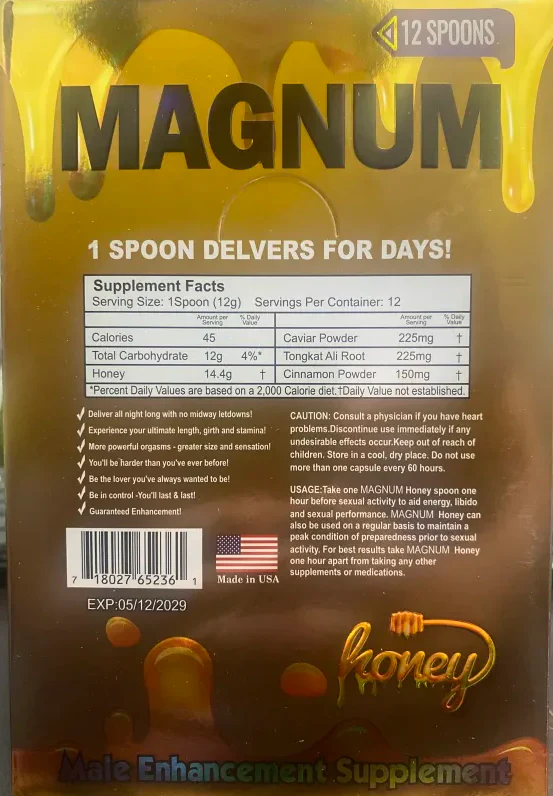 Magnum Gold Honey Spoon Male - Image 2
