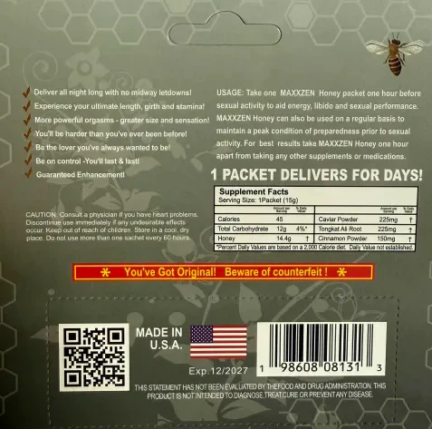 Maxxzen Perfect Platinum 17000 Honey - Image 2