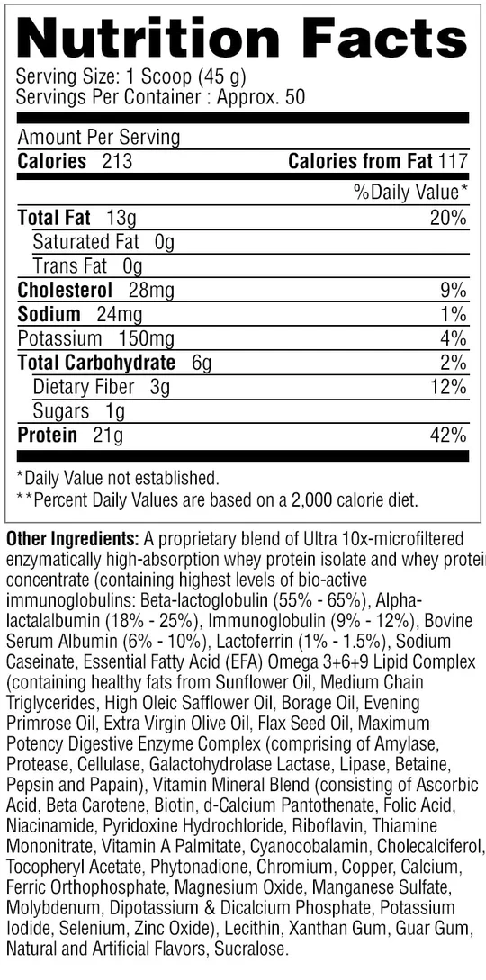 Metabolic Nutrition: MuscleLean 5lb - Image 2