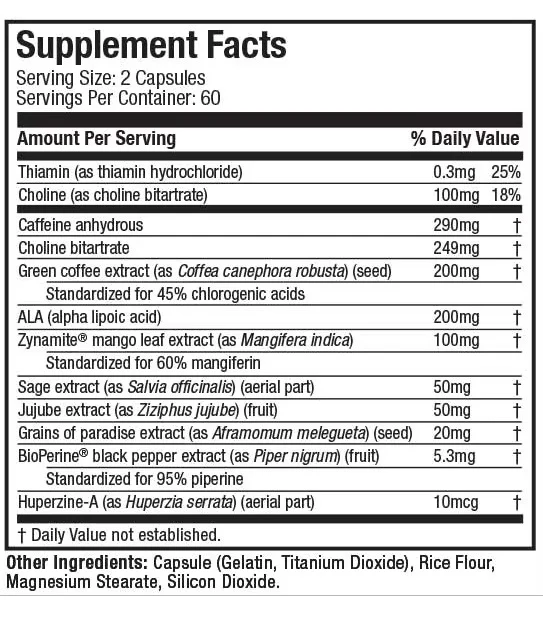 MuscleTech: Hydroxycut Hardcore Super Elite, 120 Capsules - Image 2