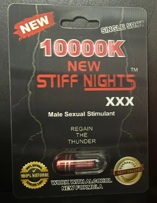 New Stiff Nights 10000K Male Capsule