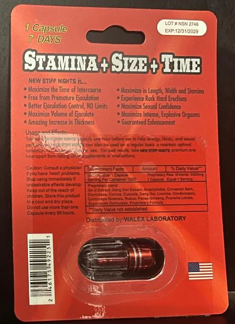 New Stiff Nights 10000K Male Capsule - Image 2