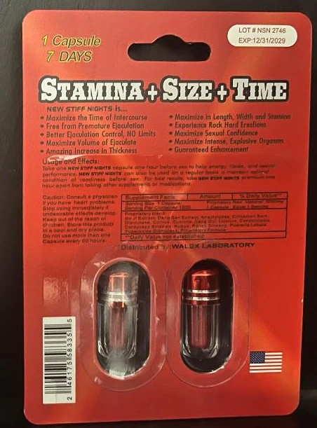 New Stiff Nights XXX 10000K Double Capsule - Image 2