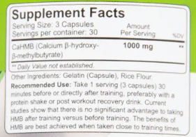 NutraKey: HMB, 90 Capsules - Image 2