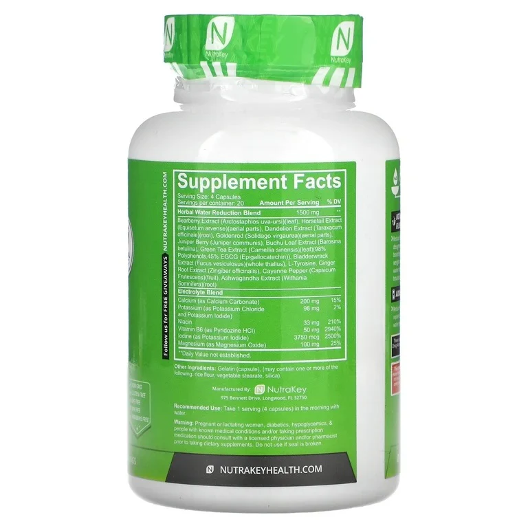Nutrakey: Redux HD, 80 Capsules - Image 2