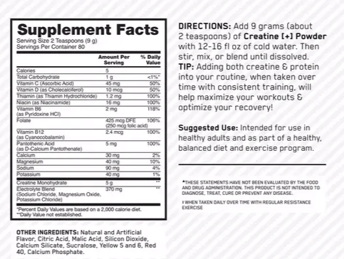 Optimum Nutrition: Creatine + - Image 5